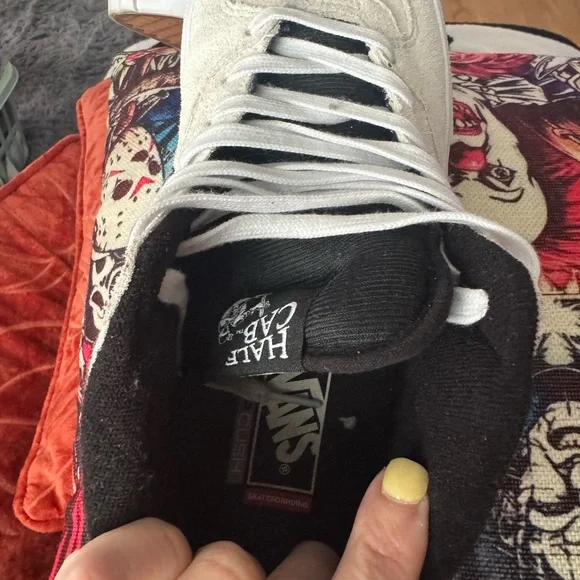 Vans Half Cab White Sneakers - Picture 3 of 4